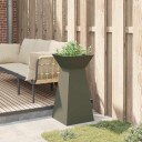  Planteholder Olivegrønn Metall 35 x 35 x 73 cm Plantekasser