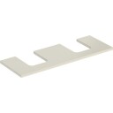 Geberit One benkeplate 133,8x47,3 cm høyglans beige
