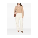 Allude, Dame, Strikkevarer, Beige, M,