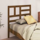 vidaXL Sengegavl honningbrun 96x4x104 cm heltre furu