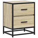  Nattbord sonoma eik 40x31x50 cm konstruert tre 8721102837357