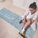 MADABOUTMATS Gulvløper Love Mini Esme Mint Grønn 50x150cm