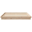  Sengestamme Naturlig 200 x 200 cm Massiv furu