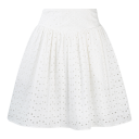 Shakira Skirt White XS Broderi anglaise skirt