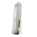Umbra Hubba Buet gulv/veggspeil metallic titanium