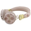 Guess GUBH70EPOSMW Brun/brun Peony Script runde hodetelefoner