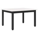  Kaffebord Hvit 60 x 50 x 36 cm Massiv furu