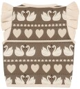 Fliink Vest   Strikk   Lovely   Sandskall Multi   Fliink   2 3 år (92 98)   Vest Beige Brun