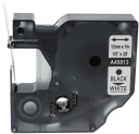 TB 45013 D1 Tape Sort på Hvit 12mm (7m) erstatter Dymo S0720530