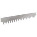 vidaXL Gjerdekant 10 pcs 103 x 15 cm metall Sølv