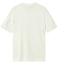 LMTD Nlmhenne Ss Knit Polo White 146 152
