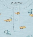 Minymo Body Ls Aop Blue 92