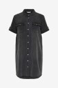 Only Carmakoma Denimkjole Carlisa Svart