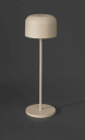 Trend Collection Lille bordlampe – oppladbar og dimbar, sand 36 cm