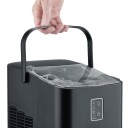 Caso IceChef Compact Ismaskin med Rustfritt Stål - 120 W, Svart