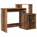  Skrivebord med Oppbevaring Gammelt Tre 120.5x44x88.5 cm Konstruert Tre