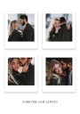 Forever and Always Couple Collage Plakat Plakat / 50x70cm