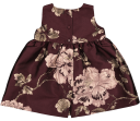 MarMar Kjole Party Daelyna Deep Mulberry Jacquard (86 / 1,5 år)