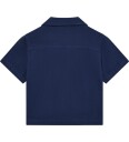 En Fant Shirt Ss Muslin Navy 98