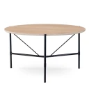 Torkelson Ale spisebord 135 cm hvitoljet eik