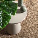vidaXL Teppe 140x200 cm jute-utseende innendørs og utendørs
