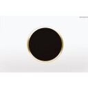 Geberit Sigma 10 Round Betjeningsplate, Berøringsfri, Hvit/gull