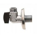 Vinkelkran 1/2" m/Rosett og grep