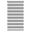 vidaXL Zebra Rullegardin 50 x 100 cm Grå