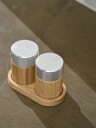 Gejst Sina Salt  Og Pepperkvernsett Eik / Steel