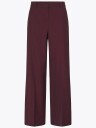 B.YOUNG Danta Wide Leg Pants 2 Burgunder 36