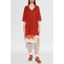 Lacoste Dame Kjoler Rød M,