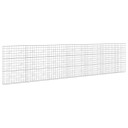 vidaXL Gabion med 5 mm tråd og 10x10 cm mesh 650x20x150 cm