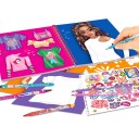 TOPModel T-Shirt Designer Colouring Book 0412050
