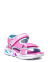 Skechers Girls Sola Glow Sandal - Pink - 27