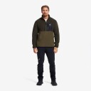 RevolutionRace Herre > Overdeler > Fleece & midlayers Woodland Half zip Fleece Herre Forest Night/Kalamata Størrelse:S