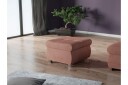 Cerys Fotpall 60 cm - Rosa
