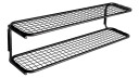 Essem Design Classic 650 skohylle sort/sort, 2 niv?er, 70 cm