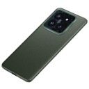 INCOVER Xiaomi 14 Pro Skinndekket Plastdeksel med Innebygd Kamerabeskytter - Grønn