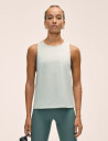 Casall Laser Mesh Flow Tank - Green - S