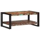  Salongbord flerfarget 90x50x38 cm gjenvunnet heltre