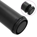 4 Høydejusterbare bordben sort - 1100 mm