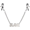 Master Series Slave Chain Brystklemmer - Sølv