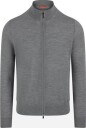 Fly3 Full zip jacket super140 merino wool XXL grå herre