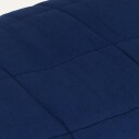 Vidaxl Vektdyne blå 138x200 cm 10 kg stoff