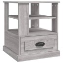 vidaXL Sidebord grå sonoma 50x50x60 cm konstruert tre