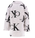 Calvin Klein Fleecefrakk   Monogram Teddy   Grå/Svart   Calvin Klein   8 år (128)   Fleecejakke