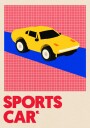 Sportsbil Plakat / 100x150