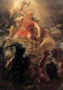 Thor"s Fight with the Giants by Mårten Eskil Winge Plakat Plakat / 30x40cm