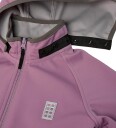 LEGO® Wear Softshell Jakke   LWSefrit 200   Støvet Lilla   LEGO® Wear   5 år (110)   Softshell Rosa