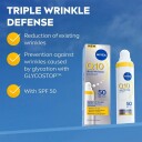 NIVEA Q10 Anti-Wrinkle UV Fluid SPF50 40 ml - Ansiktskrem
